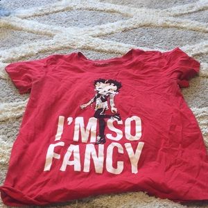 betty boop tshirt